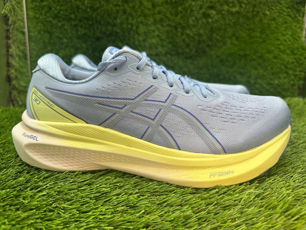 Asics Gel-Kayano 30 1012B357 Athletic Sneaker Women's 9 Blue Knit Training Gym